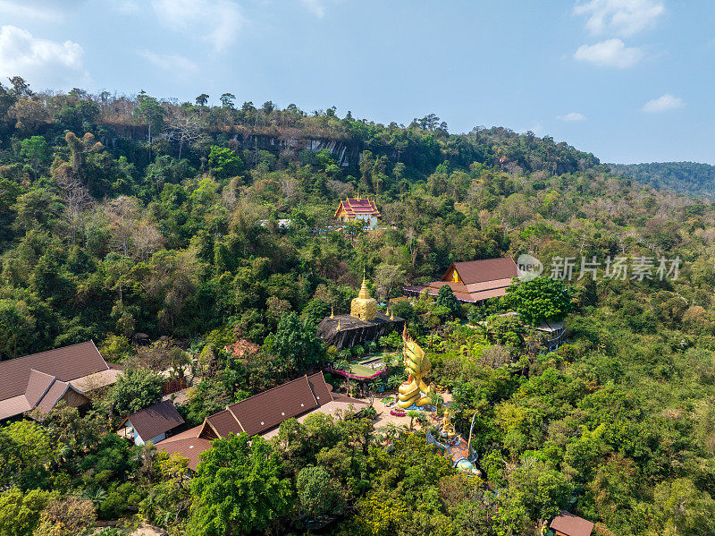 泰国叻空府的笏谭pha daen寺